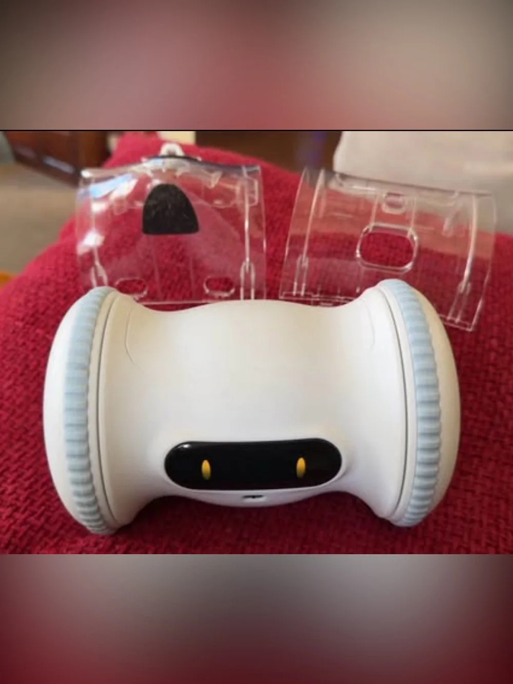 VARRAM robot toy treat dispenser for pets dog cat remote controlled on app kids